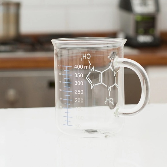 Caffeine Chemistry Beaker Coffee Mug 400ml - Picture 4 of 9